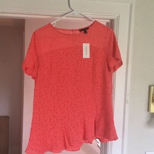 Pink banana republic top